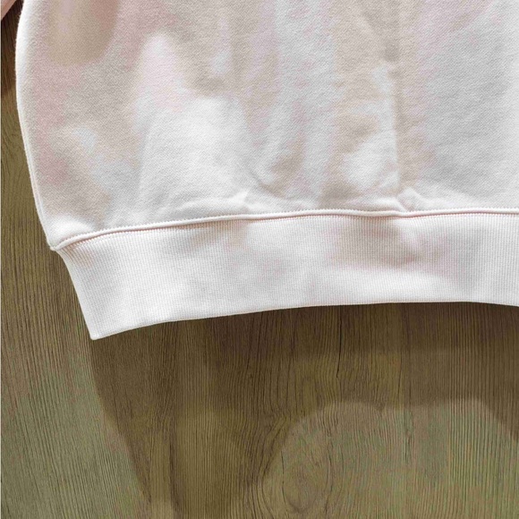 Parke Women's Pink Sweatshirt with Brown Lettering - Picture 5 of 8